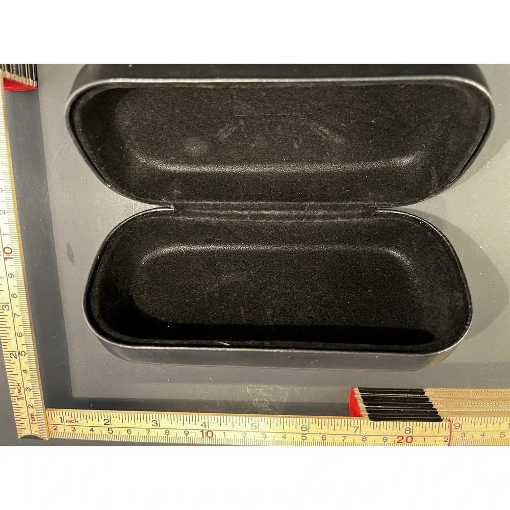 Balmain Paris Black Hard Case for Glasses Unisex Eyeglass/Sunglasses Case Empty